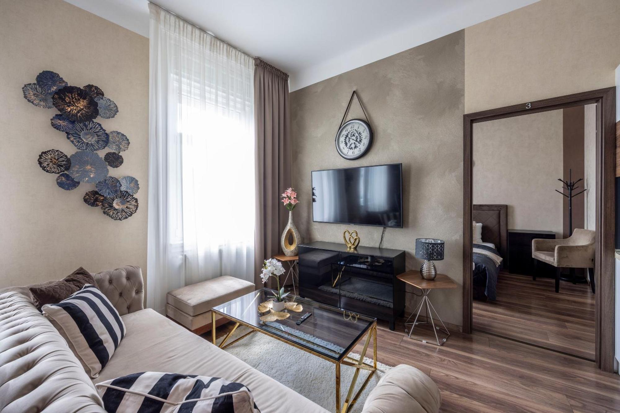 Apartament Luxurious Elizabeth St With Sauna Budapeszt